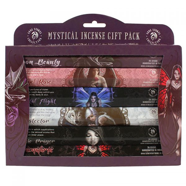 Mystical Incense Stick Gift Pack Anne Stokes Fairy Dragon Angel
