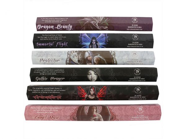 Mystical Incense Stick Gift Pack Anne Stokes Fairy Dragon Angel