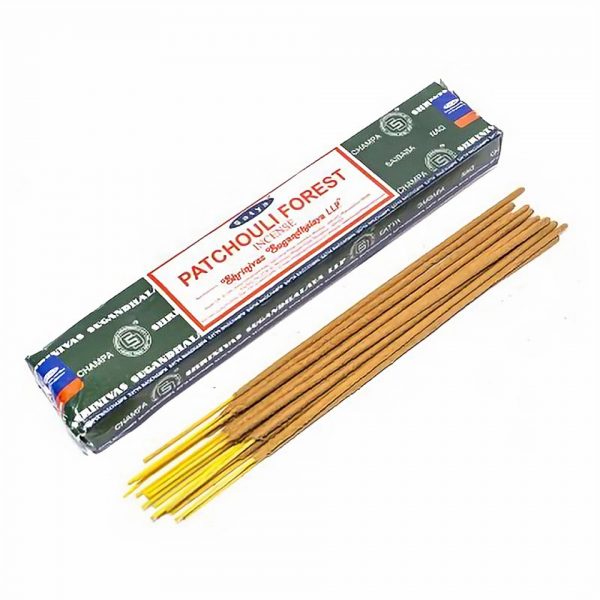 Satya Patchouli Forest Boxed Incense Sticks Cleansing Aromatherapy Fragrance Aroma