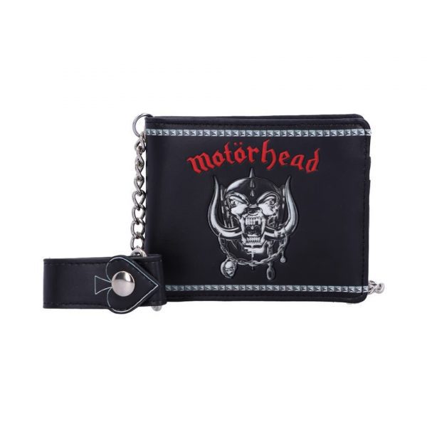 Motorhead War Pig Ace Of Spades Iconic Band Wallet Chain Merch Music Rock Metal Emo