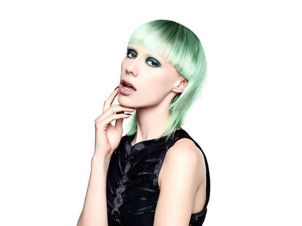 Peppermint Crazy Color Semi-Permanent Hair Dye Pastel Green