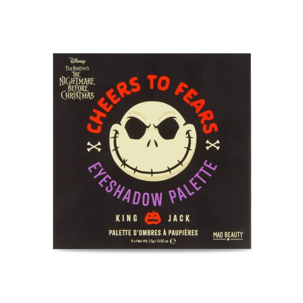 Jack Skellington Eyeshadow Pallet