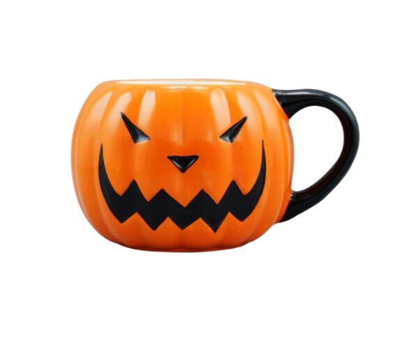 Pumpkin King Shaped Mug