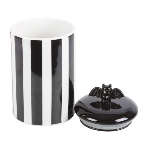 Stripe Bat Storage Jar - Image 4