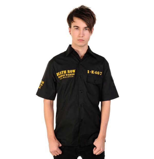 Black Death Row Shirt