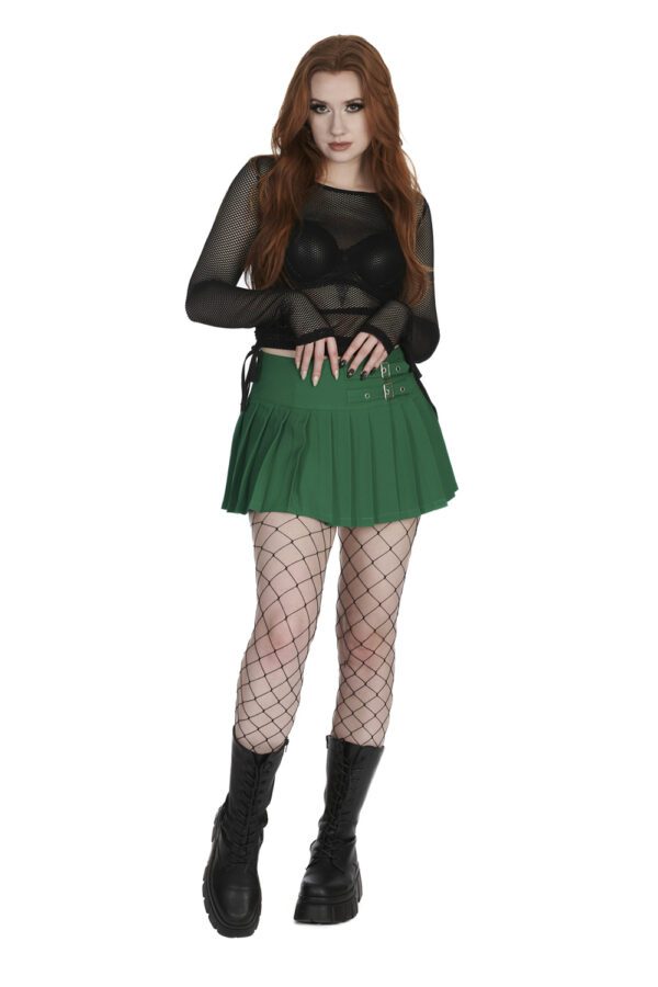 Darkdoll Mini Skirt (Green) - Image 3