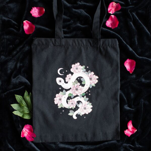 Floral Serpent Tote - Image 2