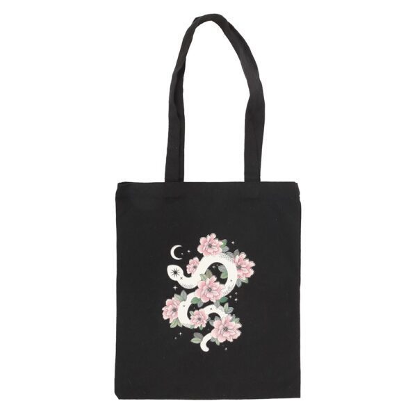 Floral Serpent Tote