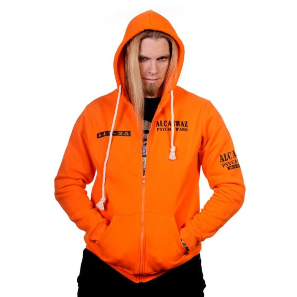 Alcatraz Orange Hoodie