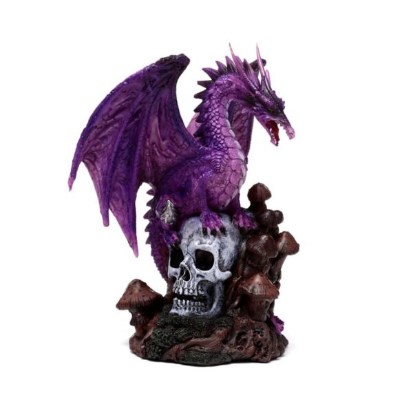 Amethyst Spirit of the Forest Skull Dragon