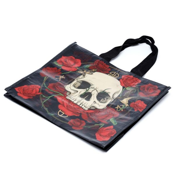 Skull and Rose Shopper Bag - Image 2